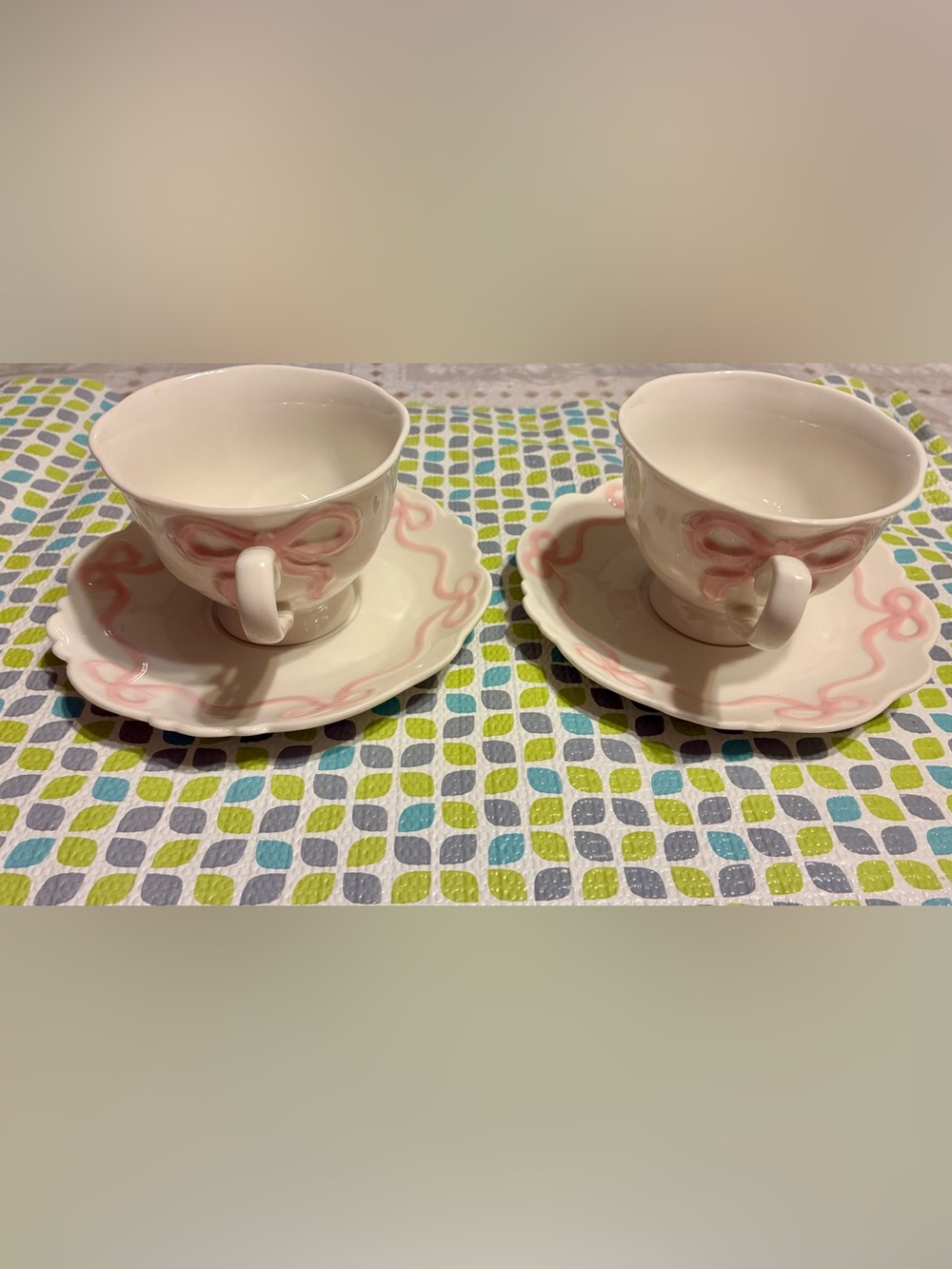 Crofton Teacups And Saucers